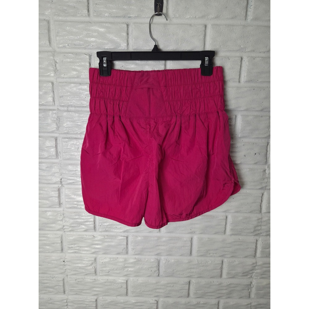 FP Movement Free People shorts Women's size Large Pink Pull On Athletic - Picture 4 of 6